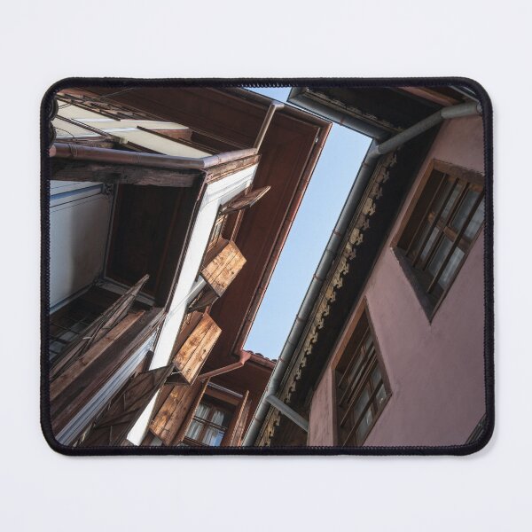 Item preview, Warm Wood and Angles - Renaissance Houses in Old Town Plovdiv designed and sold by Georgia Mizuleva.