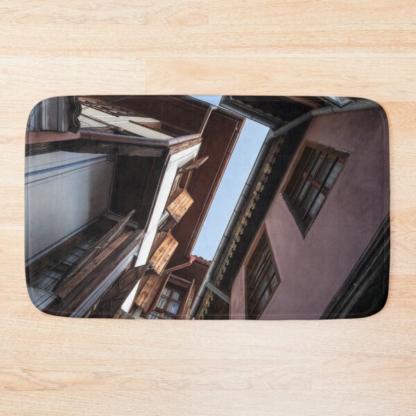 Item preview, Warm Wood and Angles - Renaissance Houses in Old Town Plovdiv designed and sold by Georgia Mizuleva.