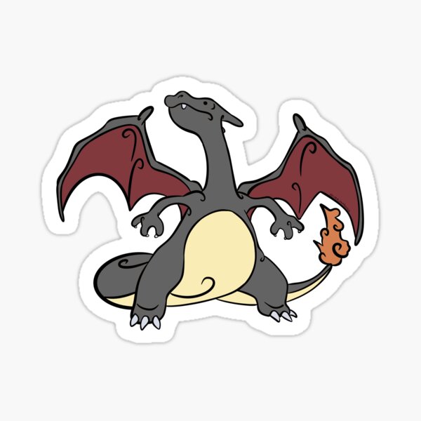 Item preview, Doodle Pal Shiny Charizard designed and sold by Eeveejamboree.