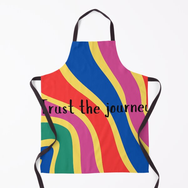 Item preview, Trust the journey with colourful swirls designed and sold by Naquo.