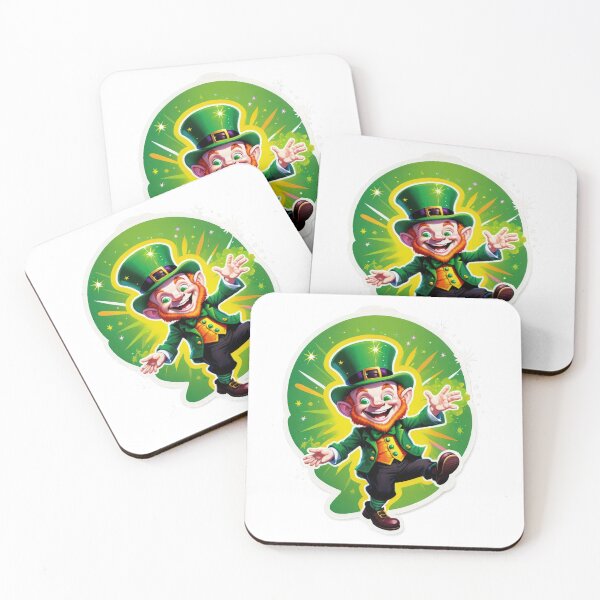 Item preview, patrick day lucky leprechaun  green happy elf sticker ,saint patrick day,leprechaun designed and sold by Expressions-Sel.