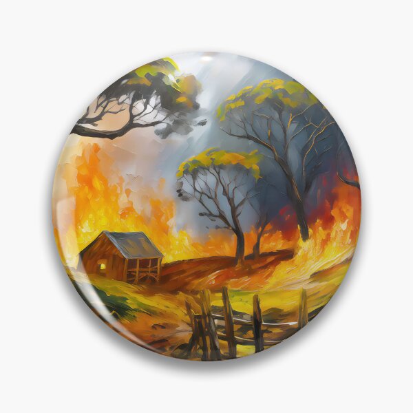 Item preview, Bushfire Series Surrounded 2 designed and sold by rainsdesigns.