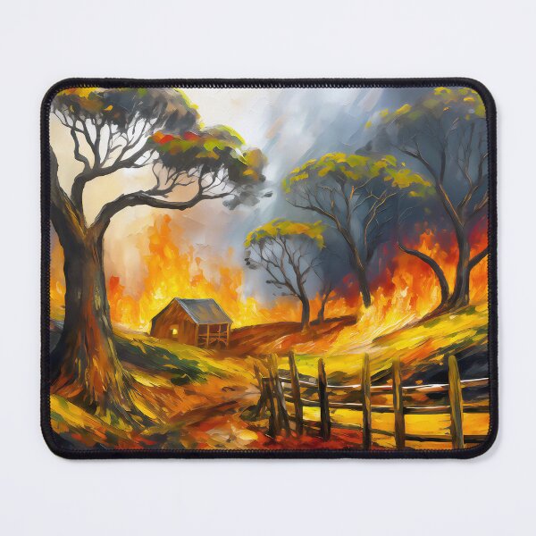 Item preview, Bushfire Series Surrounded 2 designed and sold by rainsdesigns.