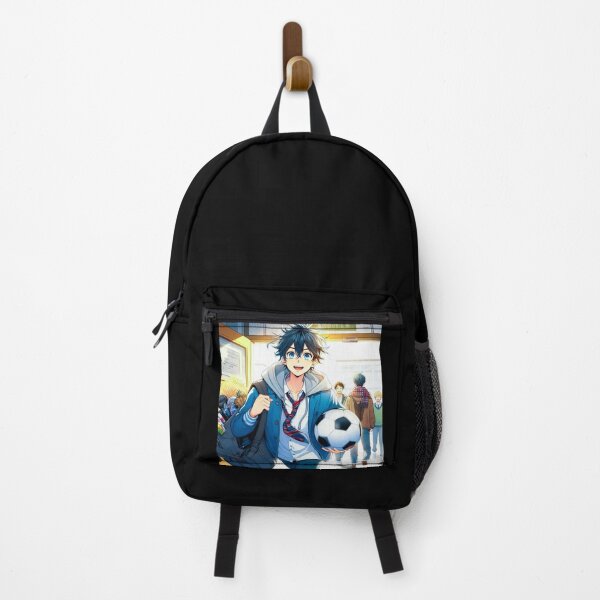 Item preview, anime style Football-loving student boy designed and sold by Dogandesighn.
