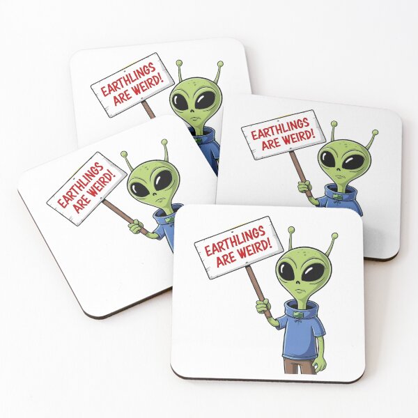 Item preview, Earthlings are weird designed and sold by whatthefoxsays.