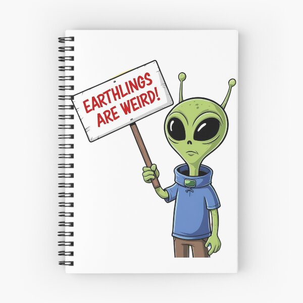 Item preview, Earthlings are weird designed and sold by whatthefoxsays.