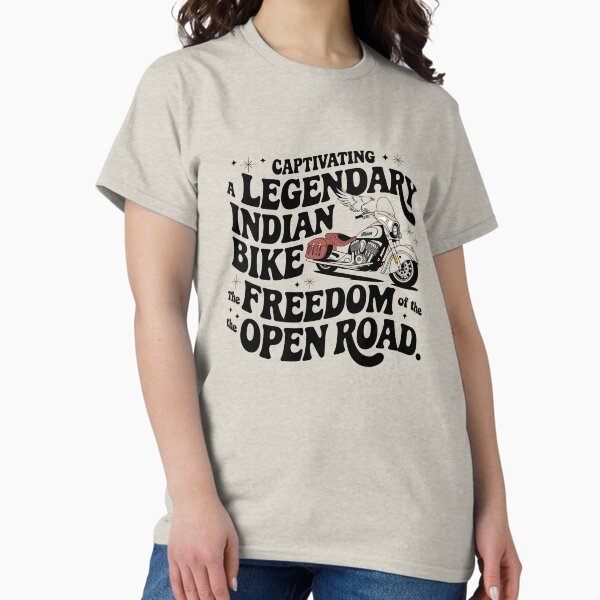 Item preview, The Freedom of the open road  - Legendary Indian Bike designed and sold by IntheLooop.