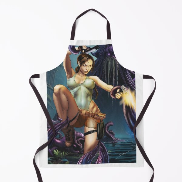 Item preview, Lara Vs Monster designed and sold by SeanWaluskoArt.