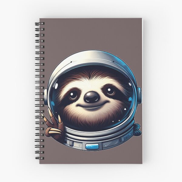 Item preview, Astronaut Sloth designed and sold by KingCuppaDigitalArt.