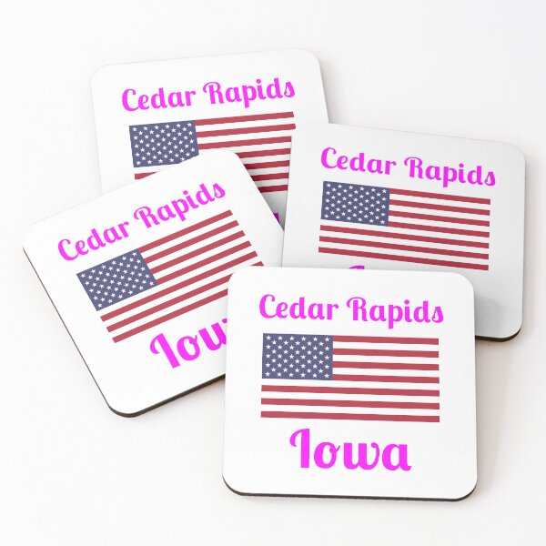 Item preview, Cedar Rapids Iowa - Stylish Prints, designed and sold by Fleetwood1994.