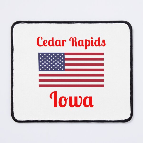 Item preview, Cedar Rapids Iowa - Stylish Prints, designed and sold by Fleetwood1994.