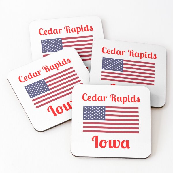 Item preview, Cedar Rapids Iowa - Stylish Prints, designed and sold by Fleetwood1994.