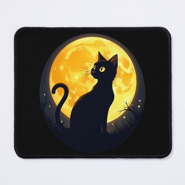 Item preview, Black Moon Cat designed and sold by VSVT.