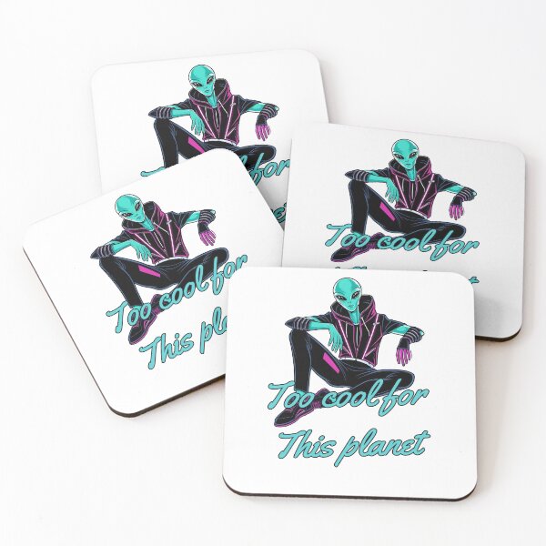 Item preview, Too cool for this planet designed and sold by whatthefoxsays.
