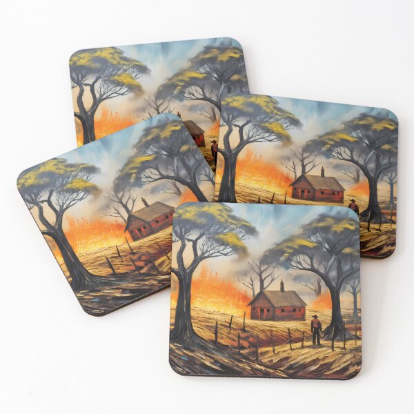 Item preview, Bushfire Series Surrounded 3 designed and sold by rainsdesigns.