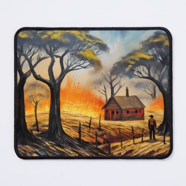 Item preview, Bushfire Series Surrounded 3 designed and sold by rainsdesigns.