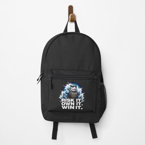 Item preview, Risk Own Win Shark Design designed and sold by FoxyJags.