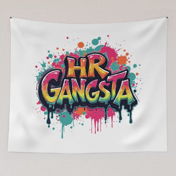 Item preview, HR Gangsta Graffiti Art designed and sold by TeesYouWant.