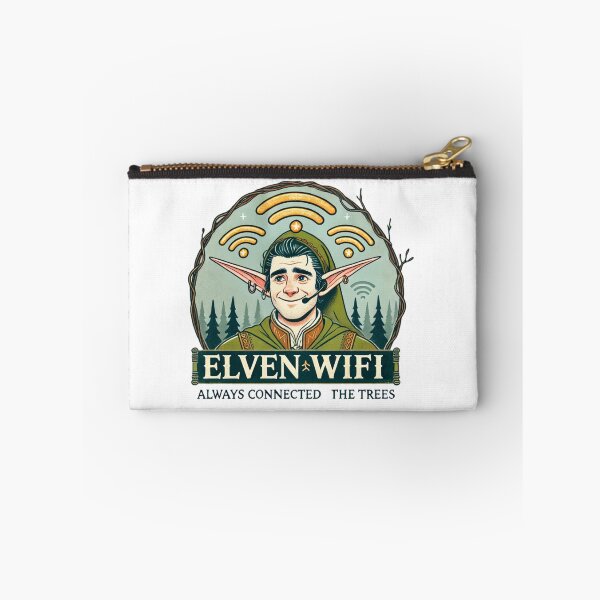 Item preview, Elf, wifi, tree, funny, humour, mix, old, new designed and sold by B-M-Store.