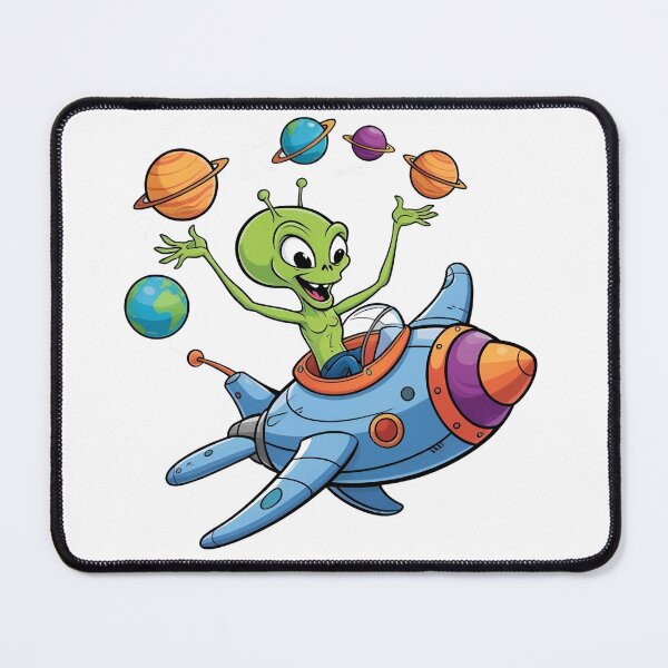 Item preview, Funny cute alien designed and sold by whatthefoxsays.