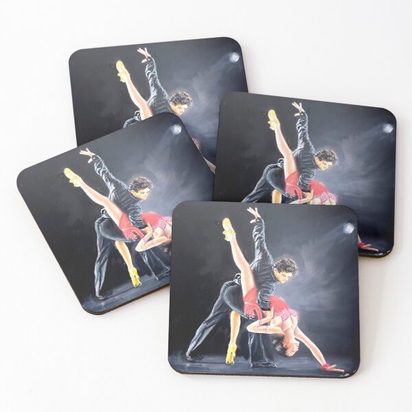 Item preview, TANGO DANCERS NUMBER FIVE designed and sold by Mackenzie Moulton International Artist .