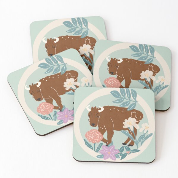 Item preview, Stand Tall and Be Proud - European Bison Inspirational Wildlife Art designed and sold by MaddaMom.