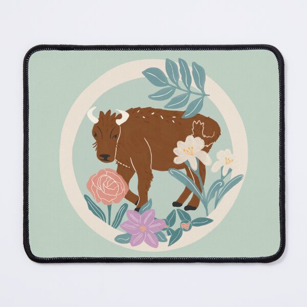 Item preview, Stand Tall and Be Proud - European Bison Inspirational Wildlife Art designed and sold by MaddaMom.