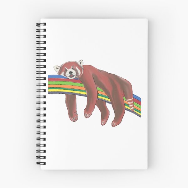 Item preview, Firefox duerme en el arco iris designed and sold by MANUMONY.