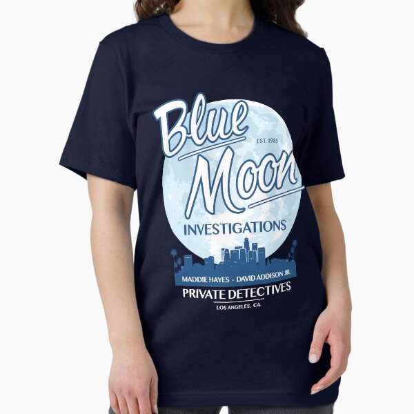 Vista previa del artículo con la obra «Investigaciones de Moonlighting Blue Moon», diseñado y vendido por Candywrap Studio.