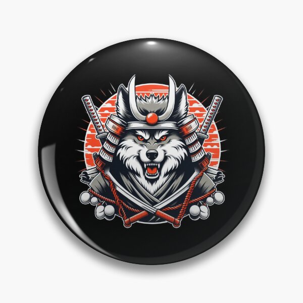 Item preview, samurai wolf designed and sold by EuropeanPrints.