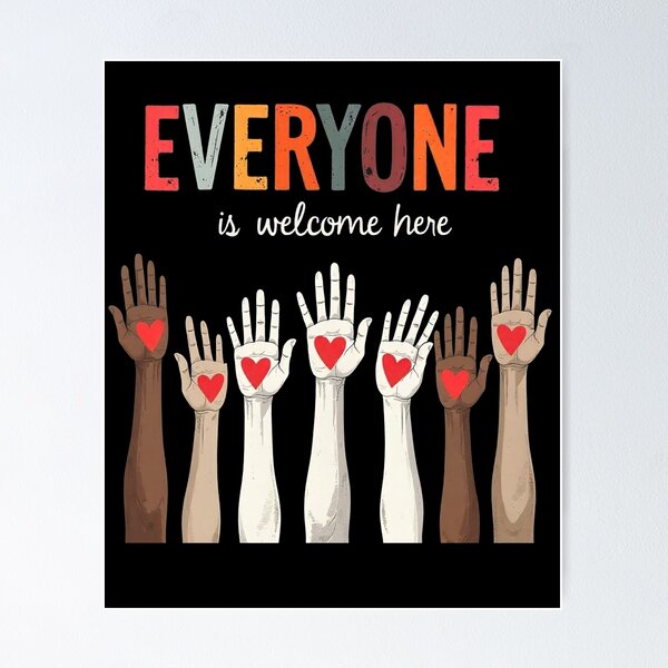 Item preview,  Everyone Is Welcome Here Idaho Teacher designed and sold by thriftysketches.
