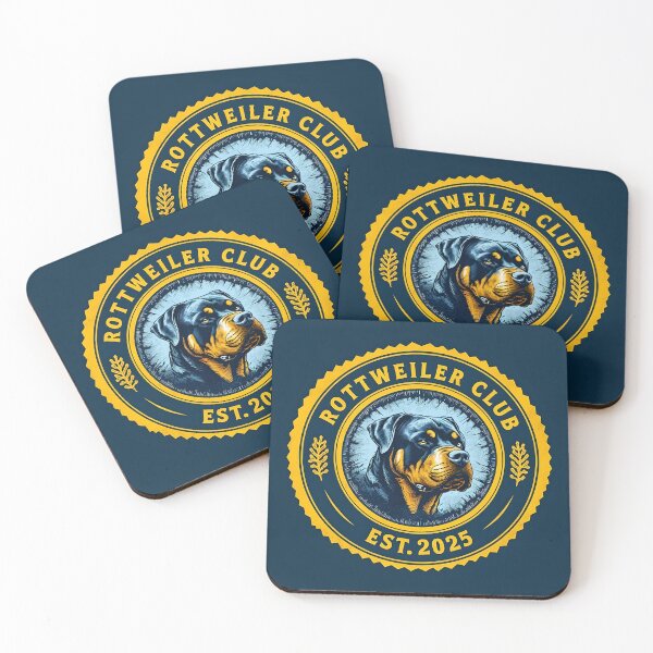 Aperçu de l'œuvre Club Rottweiler créée et vendue par MountAshDesigns.