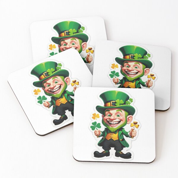 Item preview,  patrick day lucky leprechaun green clover cheerful sticker,saint patrick day,leprechaun designed and sold by Expressions-Sel.