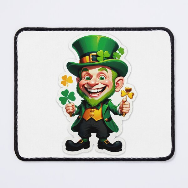 Item preview,  patrick day lucky leprechaun green clover cheerful sticker,saint patrick day,leprechaun designed and sold by Expressions-Sel.