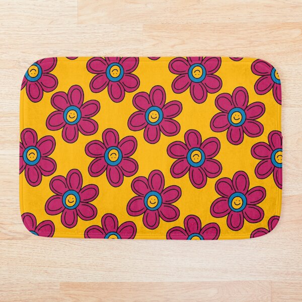 Item preview, Joyful-Daisy-Bloom - Bold-Pop-Art-Florals - Electric-Blue-Magenta designed and sold by MaddaMom.