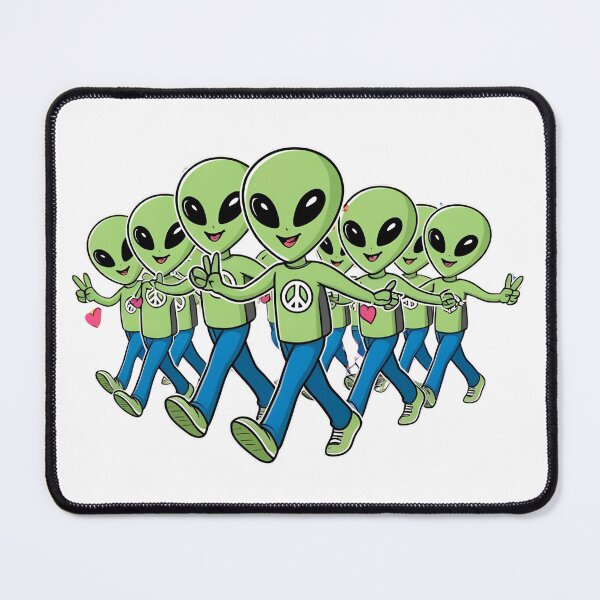 Item preview, Peace aliens designed and sold by whatthefoxsays.