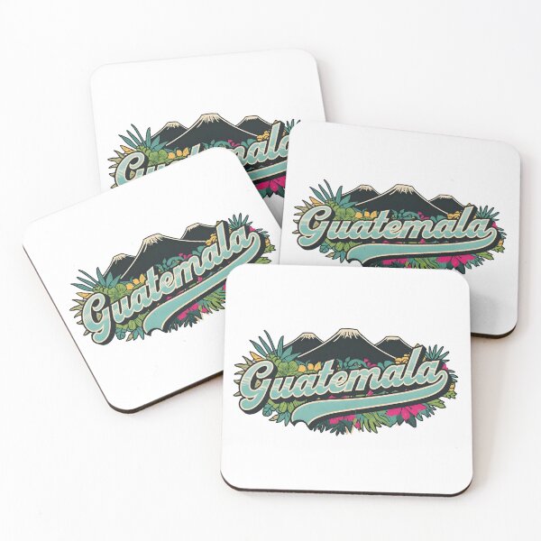 Item preview, Guatemala, volcanoes and flowers designed and sold by Flowercita.