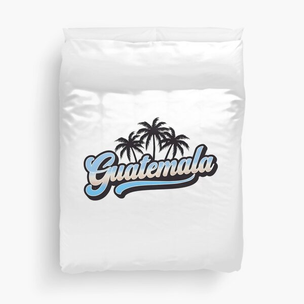 Vista previa del artículo con la obra «Guatemala y palmeras», diseñado y vendido por Flowercita.