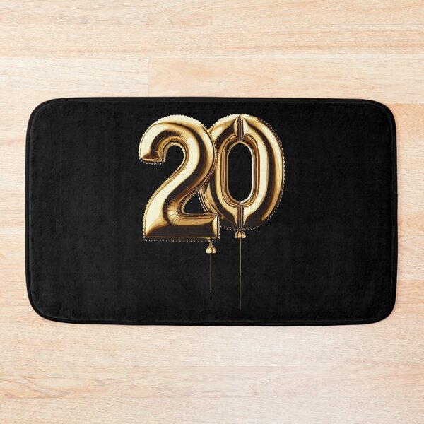 Item preview, 20 Years Gold Balloon Foil Balloon Gift designed and sold by Pineapple-Tree.