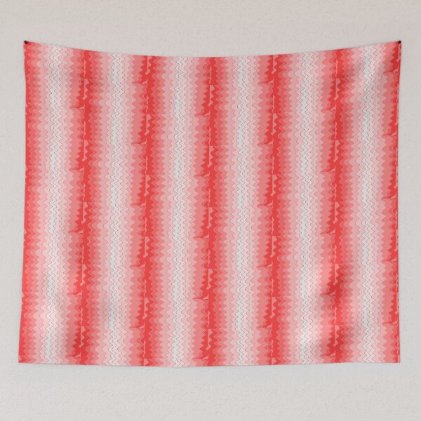 Item preview, Red gradient waves for the background designed and sold by CatchyMeow.