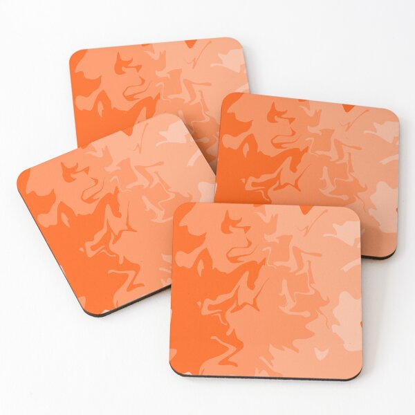 Item preview, Orange gradient waves for the background designed and sold by CatchyMeow.