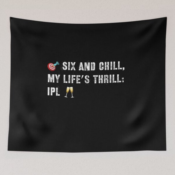 Item preview, Cricket IPL Quotes designed and sold by So Witcasm ?.