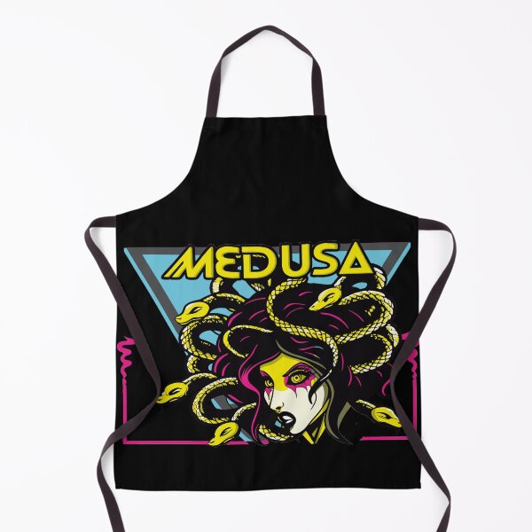 Item preview, Gothic Neon Medusa Pop Art – Vaporwave Comic Book Portrait designed and sold by Visor Society.