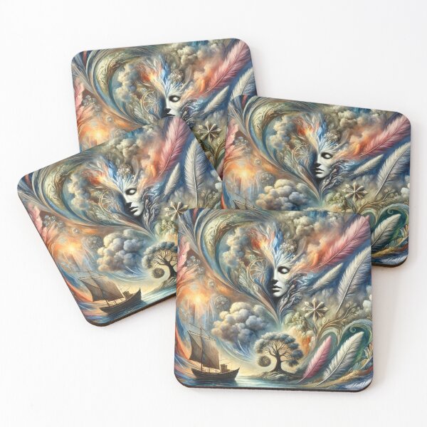 Item preview, Mystical scenery of colors and shapes of nature designed and sold by Sigtrix.