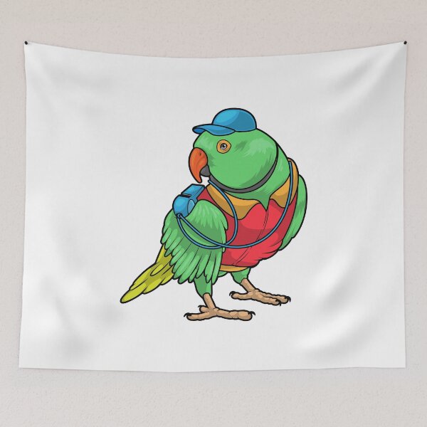 Item preview, Parrot Referee Whistle designed and sold by Snabdesign84.