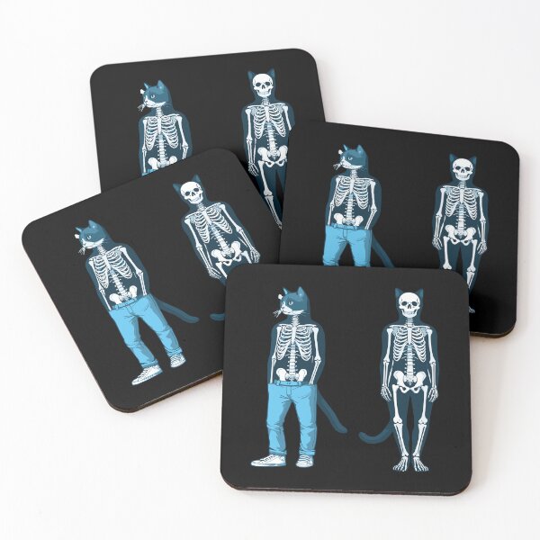 Item preview, X-ray Cat Body Anatomy Radiography Skeleton designed and sold by Artistoos.