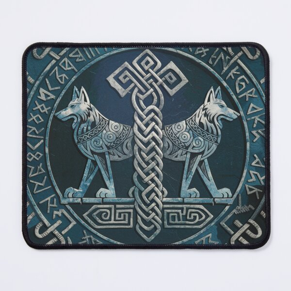 Item preview, Odin’s wolves designed and sold by Z-Warsztatu.