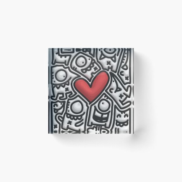 Item preview, Heart of the Doodles designed and sold by DustyModern.