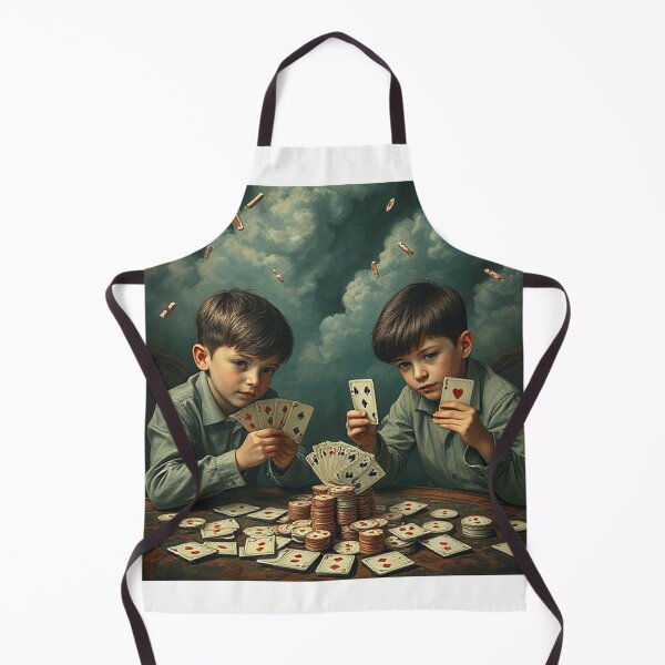 Item preview, les garçons jouent aux cartes designed and sold by Terry Collett.