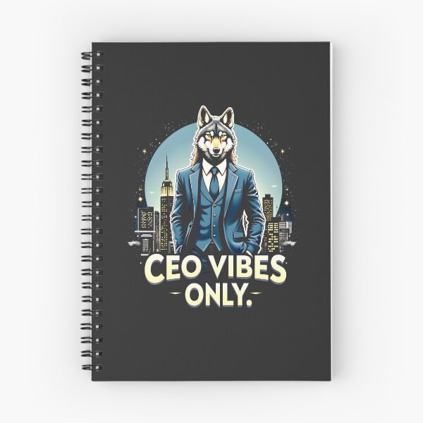 Item preview, CEO Vibes Only Wolf Design designed and sold by FoxyJags.